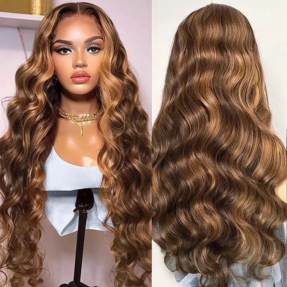 Highlight Blonde Front HD Lace Body Wave
