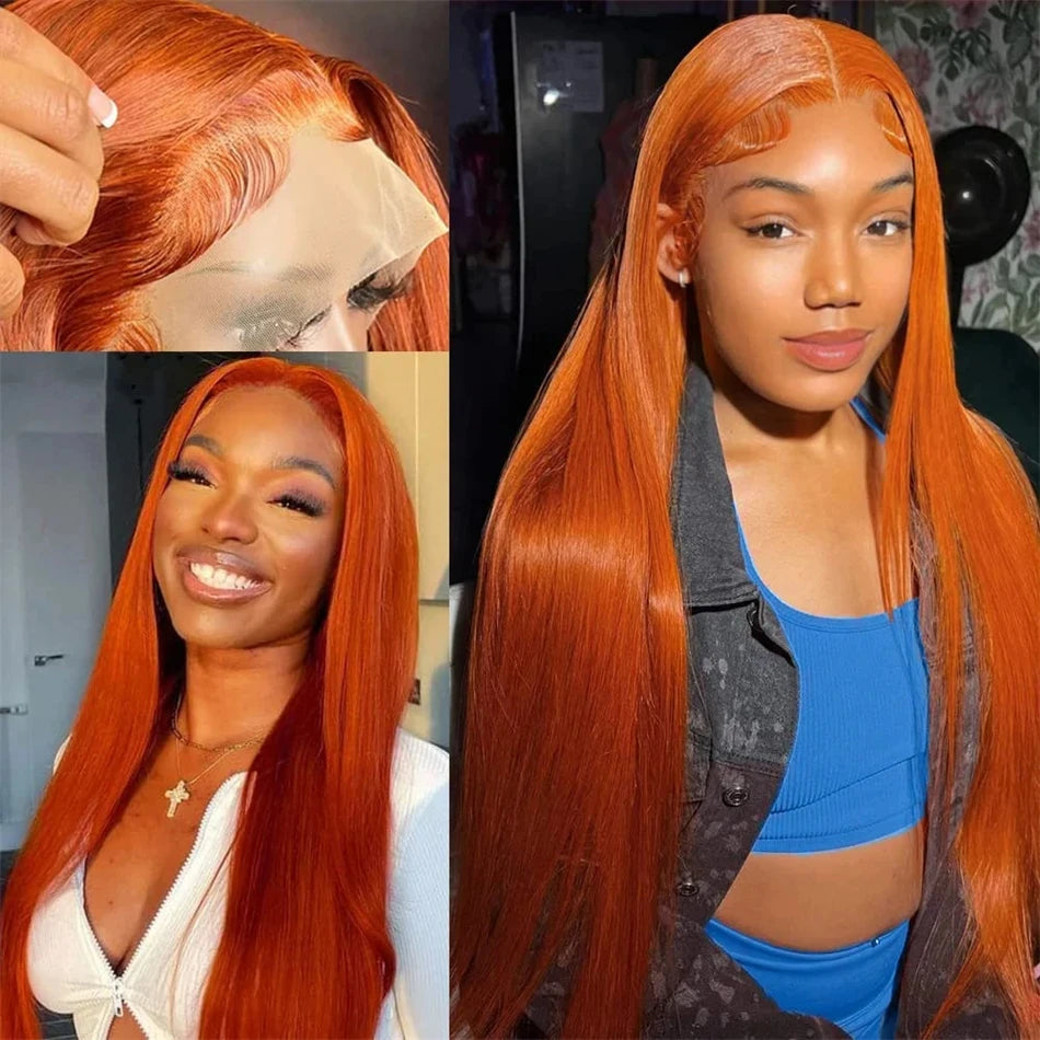 Ginger Straight Full HD Lace Frontal Wig