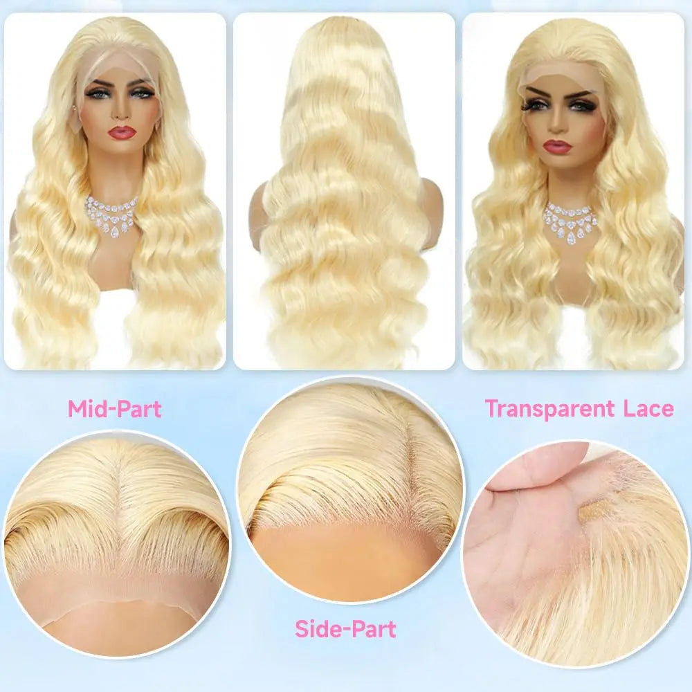 613 FULL HD Lace Front Wig Human Hair