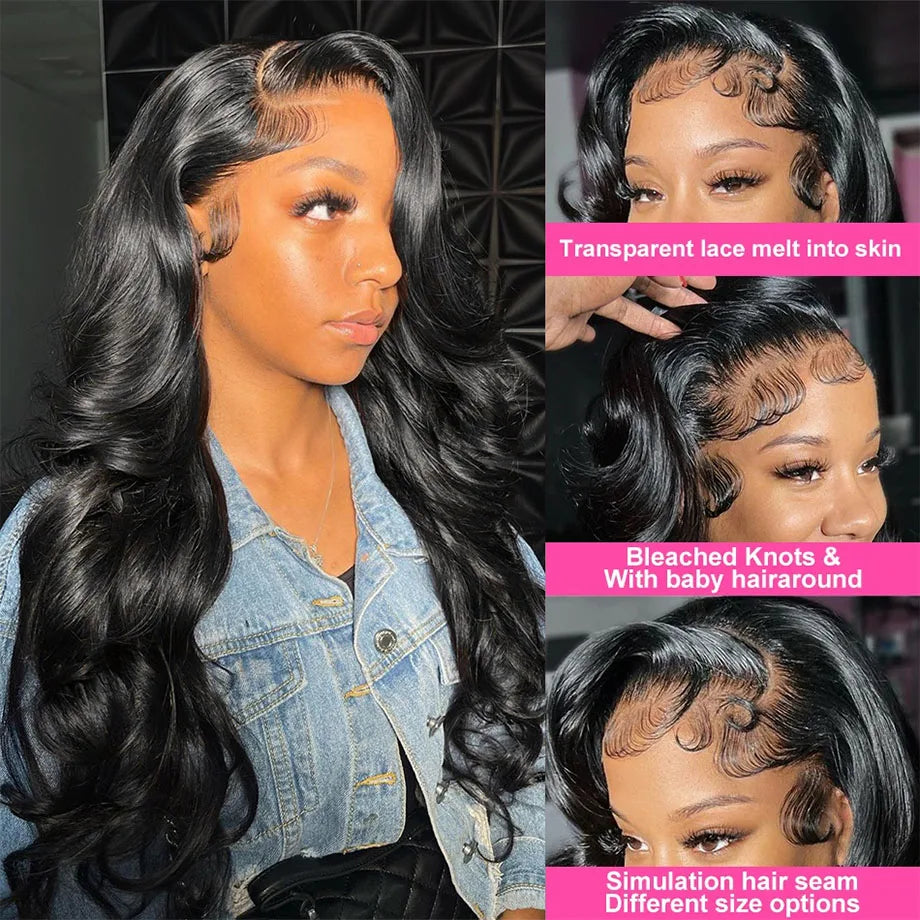 Natural Colour HD Body Wave Human Hair