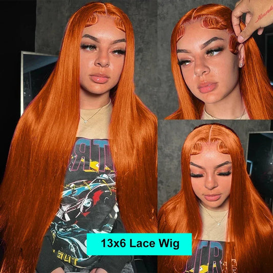 Ginger Straight Full HD Lace Frontal Wig